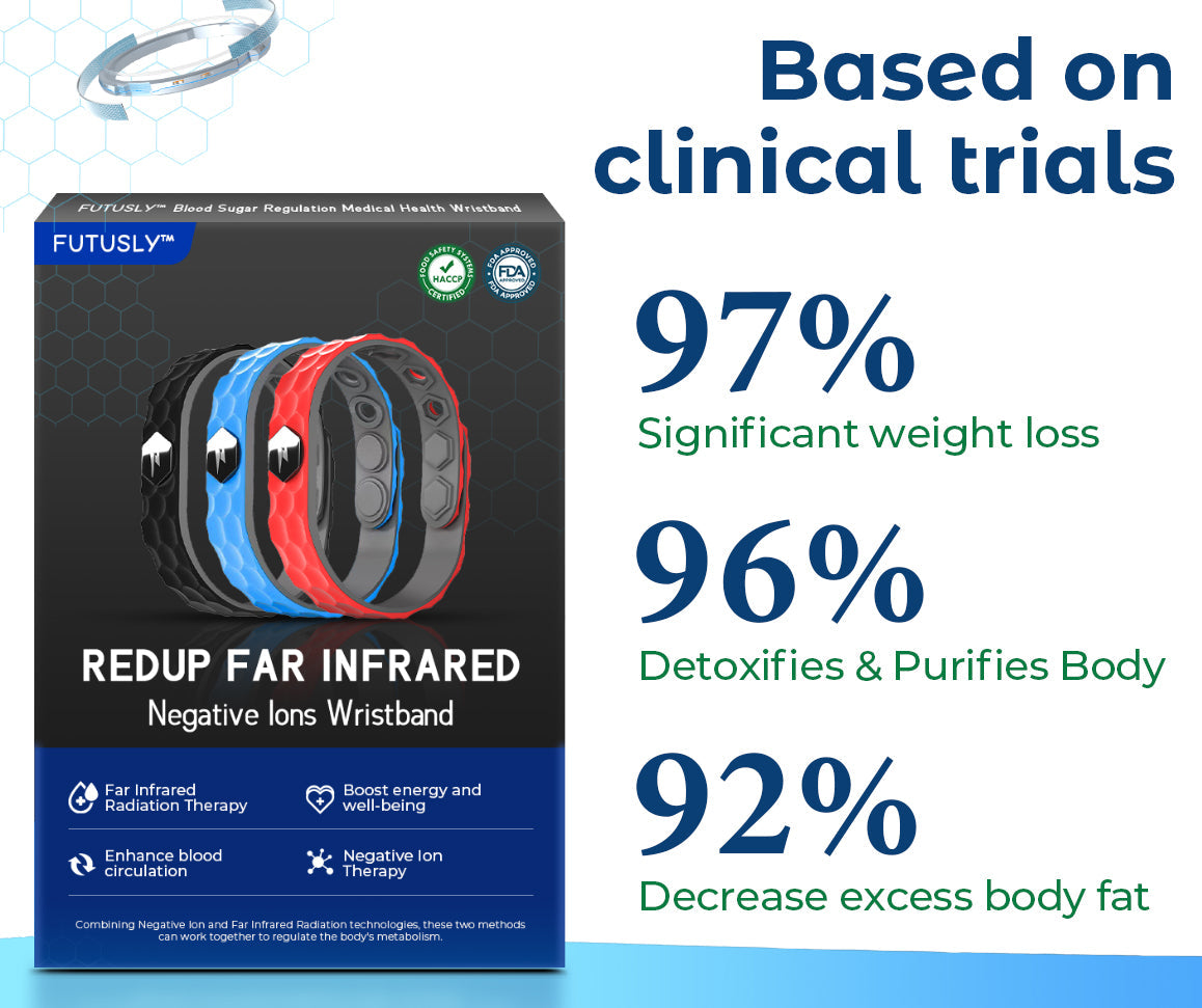 🧑‍⚕️💫Futusly™ RedUp Far Infrared Negative Ions Body Detoxing Wristband(🔥LAST DAY 70% OFF)