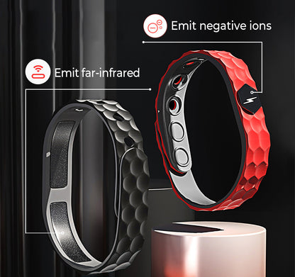 🧑‍⚕️💧Futusly™ RedUp Far Infrared Negative Ions Body Detoxing Wristband(🔥LAST DAY 70% OFF)