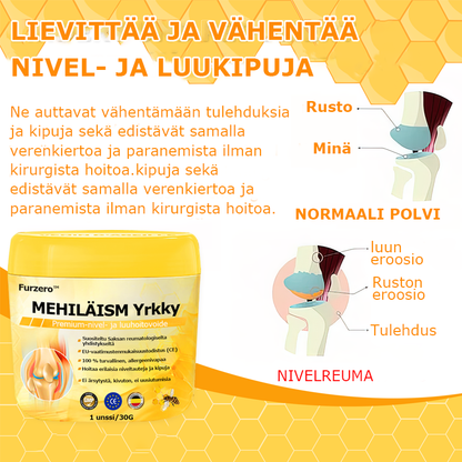 🍐Furzero™ Mehiläismyrkky Edistynyt Nivel- ja Luunhoitovoide