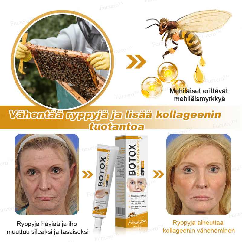 💎🍀Valmistettu ja lähetetty Suomesta ✅Furzero™ Botox-mehiläismyrkky ryppyjä poistava voide