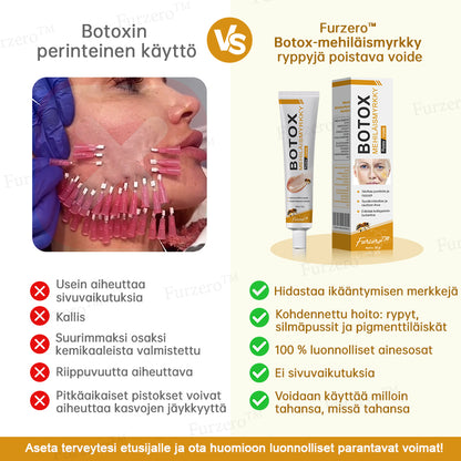 💎🍀Valmistettu ja lähetetty Suomesta ✅Furzero™ Botox-mehiläismyrkky ryppyjä poistava voide