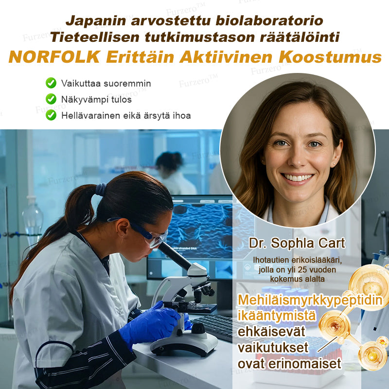 💎🍀Valmistettu ja lähetetty Suomesta ✅Furzero™ Botox-mehiläismyrkky ryppyjä poistava voide