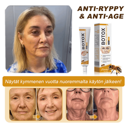 💎🍀Valmistettu ja lähetetty Suomesta ✅Furzero™ Botox-mehiläismyrkky ryppyjä poistava voide