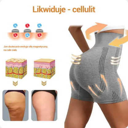 🥻Sugoola™ Ion Shaping Shorts, hengittävä ja mukava kangas, sisältää turmaliinikangasta