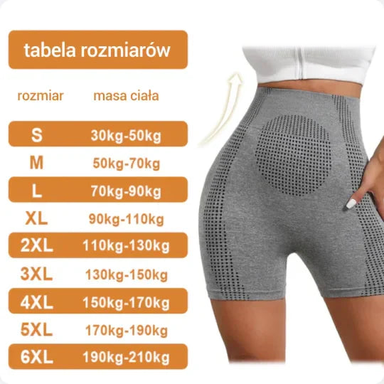 🥻Sugoola™ Ion Shaping Shorts, hengittävä ja mukava kangas, sisältää turmaliinikangasta