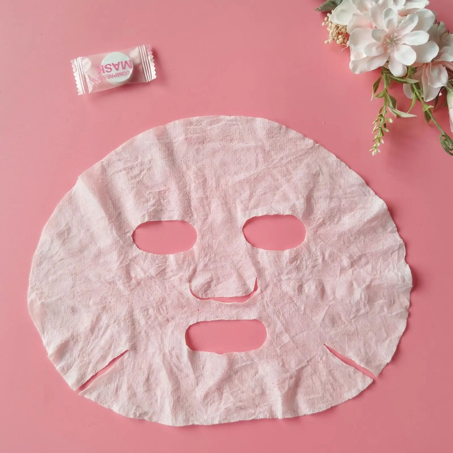 Nuevas Toallitas Faciales Comprimidas Desechables | 30/50 Piezas | Mascarillas Portátiles de Algodón Tipo Moneda | Toalla Facial de Tela No Tejida para Cuidado de la Piel